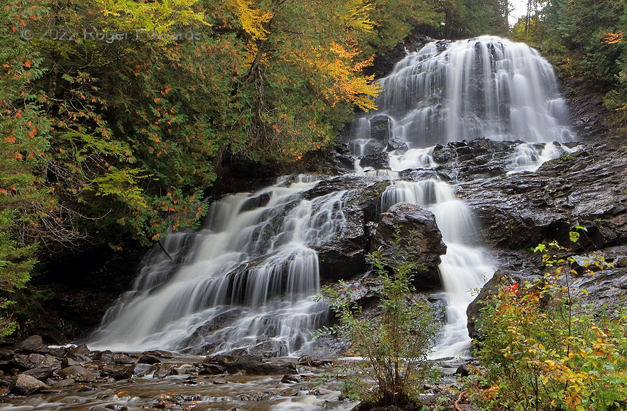 Beaver Brook Falls in Fall