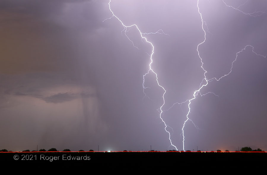 Tornado-Shaped Electricity (lightning)